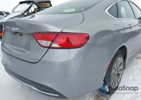 2015 Chrysler 200 Limited из США, поврежденный, VIN 1C3CCCAB0FN568979